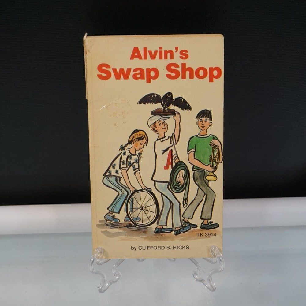 Alvin's Swap Shop by Clifford Hicks 1977 Lisl Weil Pictures Scholastic 2nd Print
